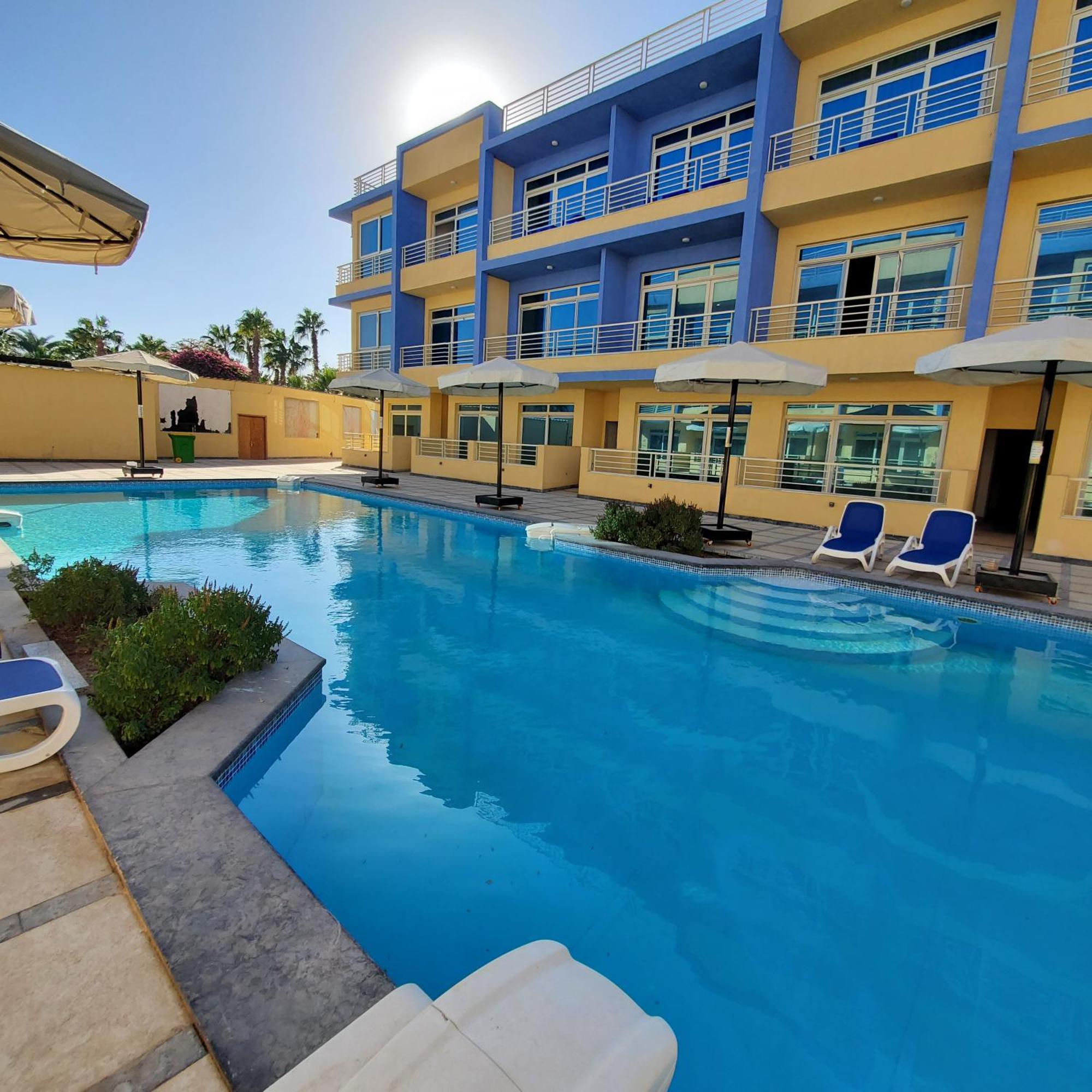 Hrg Hurghada Hotel Apartments Aqua Park - By Mamo Property Exteriér fotografie